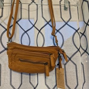 Small leather purse - Ampère Creations